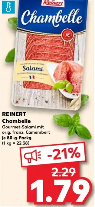 Kaufland REINERT Chambelle Angebot