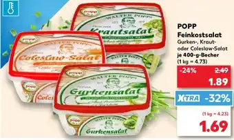 Kaufland POPP Feinkostsalat Angebot