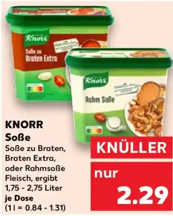 Kaufland KNORR Soße Angebot