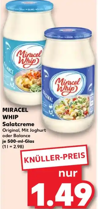 Kaufland MIRACEL WHIP Salatcreme Angebot