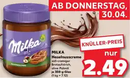 Kaufland MILKA Haselnusscreme Angebot