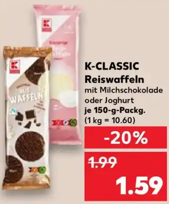 Kaufland K-CLASSIC Reiswaffeln Angebot
