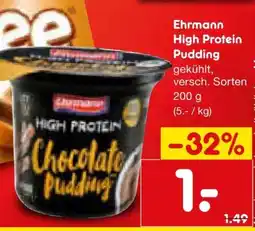 Netto Marken-Discount Ehrmann High Protein Pudding Angebot