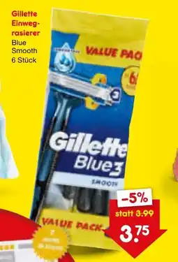 Netto Marken-Discount Gillette Einwegrasierer Angebot
