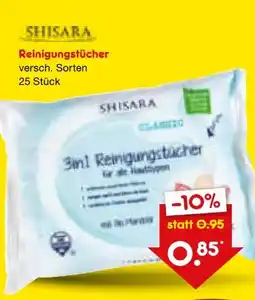 Netto Marken-Discount Shisara Beauty Reinigungstücher Angebot