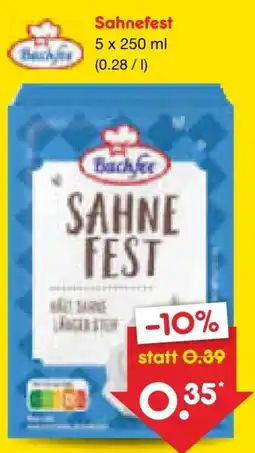 Netto Marken-Discount Backfee Sahnefest Angebot