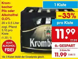 Netto Marken-Discount Krombacher Pils Angebot