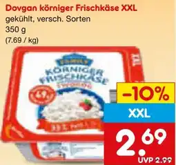 Netto Marken-Discount Dovgan Family Körniger Frischkäse XXL Angebot