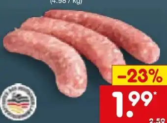 Netto Marken-Discount Gut Ponholz Bratwürste Angebot