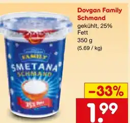Netto Marken-Discount Dovgan Family Schmand Angebot