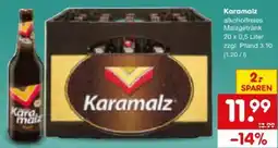 Netto Marken-Discount Karamalz Alkoholfreies Malzgetränk Angebot