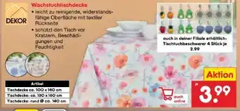 Netto Marken-Discount Dekor Wachstuchtischdecke Angebot
