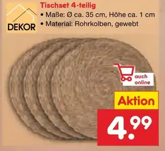Netto Marken-Discount Dekor Tischset Angebot