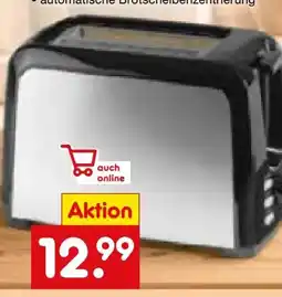 Netto Marken-Discount Star-Q Edelstahl Toaster Angebot