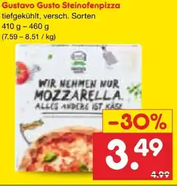 Netto Marken-Discount Gustavo Gusto Pizza Mozzarella Angebot