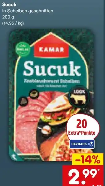 Netto Marken-Discount Kamar Sucuk Angebot