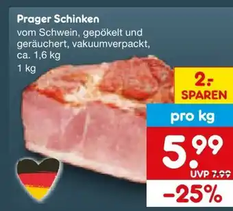 Netto Marken-Discount Prager Schinken Angebot