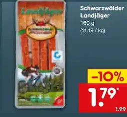 Netto Marken-Discount Schwarzwald Power Schwarzwälder Landjäger Angebot