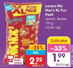 Netto Marken-Discount Lorenz Nic Nac’s XL Fun Pack Angebot