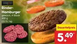 Netto Marken-Discount Rinder-Hamburger Angebot