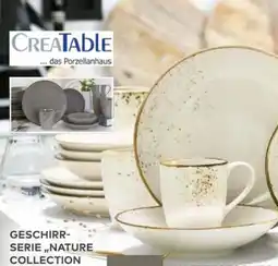 porta Creatable Kaffeegeschirr Nature Collection Creme 12-tlg Angebot