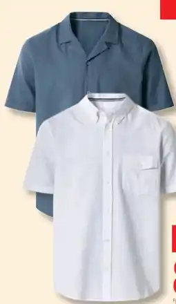 Lidl Esmara Herren Seersucker Freizeithemd Angebot
