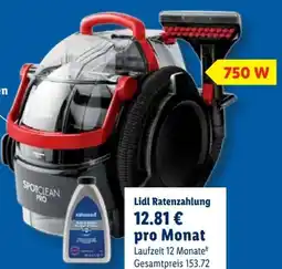 Lidl Bissell Teppich und Polsterreiniger Spot Clean Professional 1558N Angebot