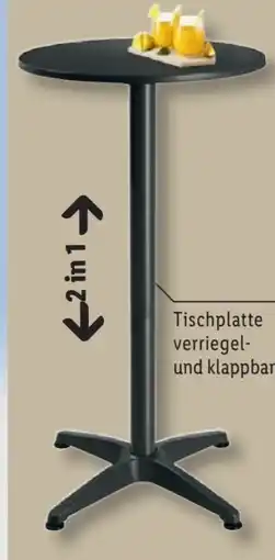 Lidl Livarno Home Bistro-Stehtisch Angebot