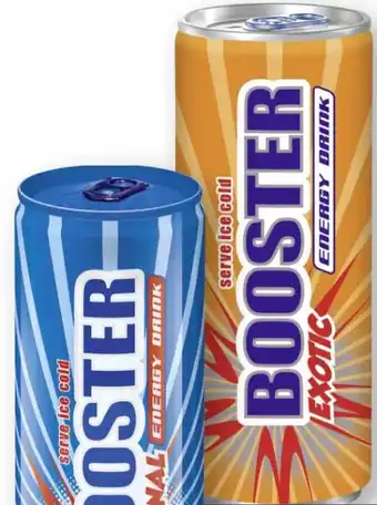 Scheck-in-Center Booster Energy Drink Angebot