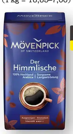 Scheck-in-Center Mövenpick Kaffee Angebot