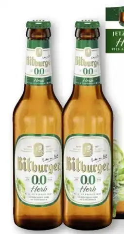 Scheck-in-Center Bitburger Herb Alkoholfrei 0,0% Angebot