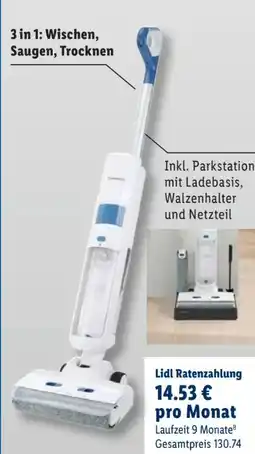 Lidl SilverCrest Akku-Hartbodenreiniger SHA 125 A1 Angebot
