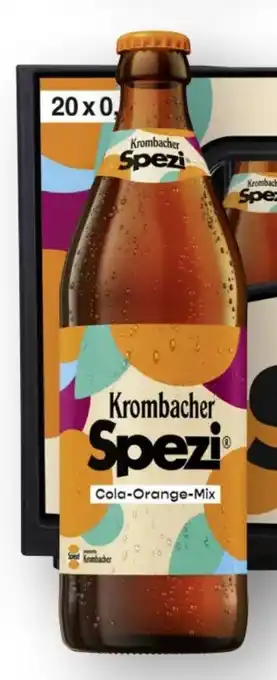 Scheck-in-Center Krombacher Spezi Cola Orange-Mix Angebot
