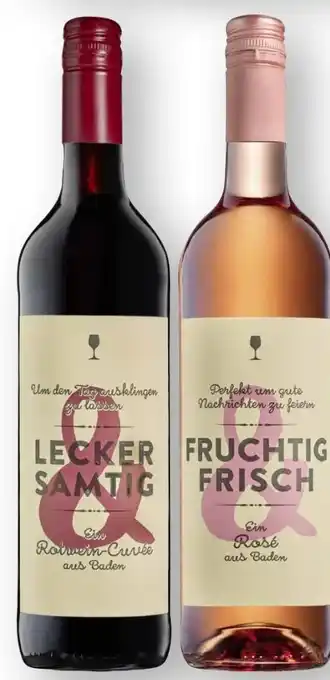 Scheck-in-Center Ortenauer Weinkeller Rotwein-Cuvée Angebot