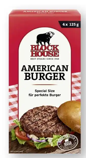 Scheck-in-Center Block House American Burger Angebot