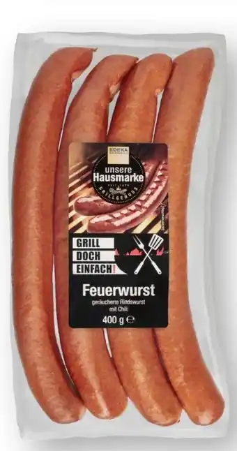 Scheck-in-Center Edeka Südwest Feuerwurst Angebot
