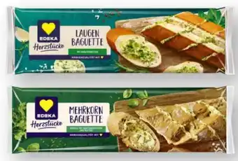 Scheck-in-Center Edeka Herzstücke Laugenbaguette Angebot