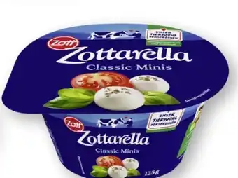 Scheck-in-Center Zott Zottarella Minis Classic Angebot