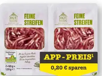 Scheck-in-Center Hofglück Feine Streifen Angebot