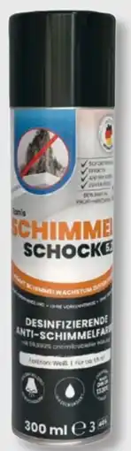 Lidl Tonis Schimmel Schock Schimmelentferner-Spray Angebot