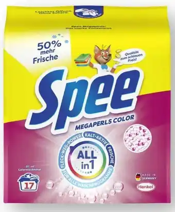 Scheck-in-Center Spee Waschmittel Angebot