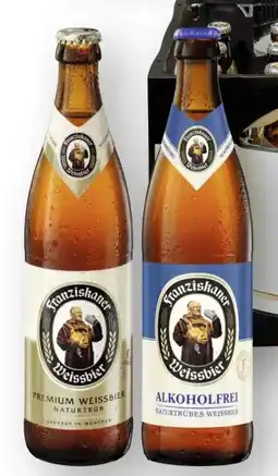 Edeka Franziskaner Weissbier Naturtrüb Angebot