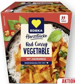 Edeka Edeka Herzstücke Red Curry Vegetable mit Jasmin Reis Angebot