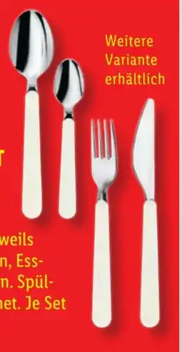 Lidl SilverCrest Edelstahl Besteck-Set 16-tlg Angebot