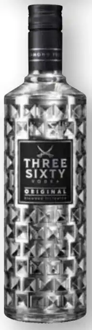 Edeka Three Sixty Vodka Angebot