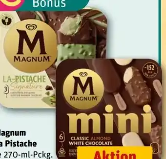 REWE Center Langnese Magnum La Pistache Angebot