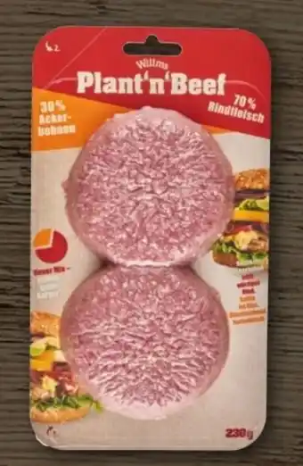 REWE Center Willms Plant ’n’ Beef Burger Angebot
