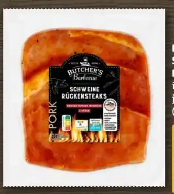 REWE Center Butcher’s Barbecue Schweine-Rückensteaks Angebot