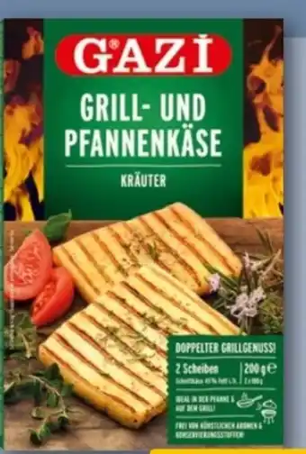 REWE Center Gazi Grill- und Pfannenkäse Kräuter Angebot