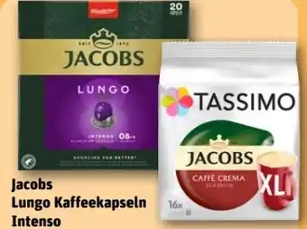 REWE Center Jacobs Lungo Kaffeekapseln Intenso Angebot